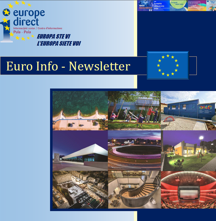 Izašao novi broj Euro Info Newslettera EDIC Pula-Pola za mjesec svibanj 2021.