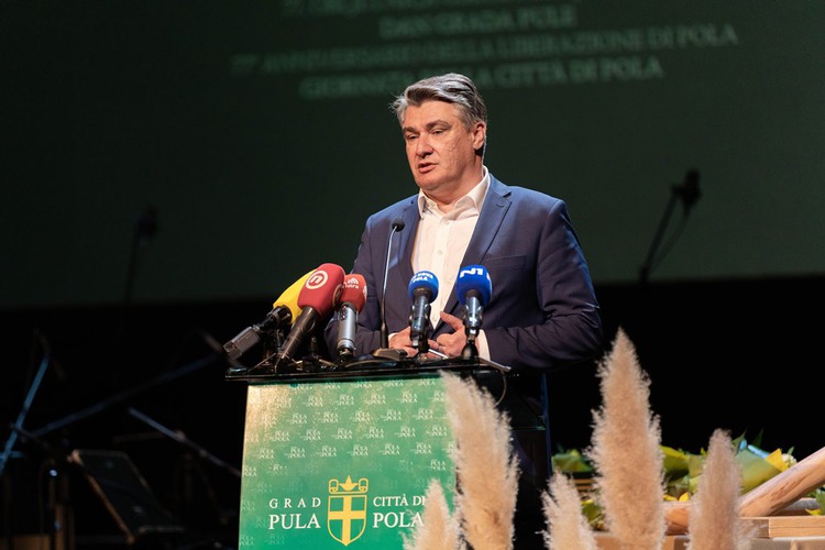 Predsjednik Zoran Milanović na Svečanoj sjednici