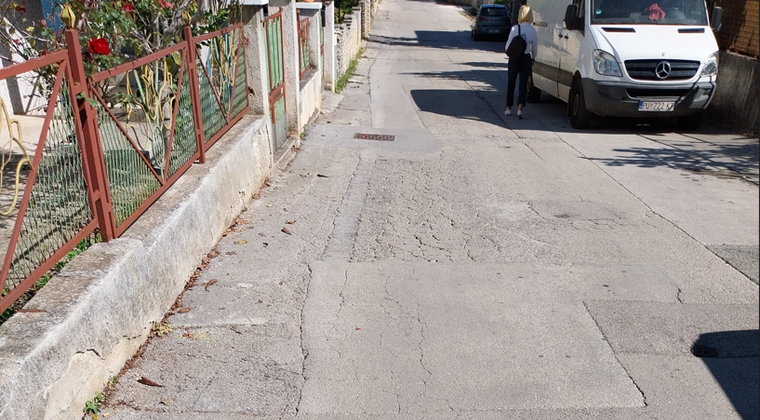Počinje sanacija kolnika na dijelu Ivančićeve ulice u Puli