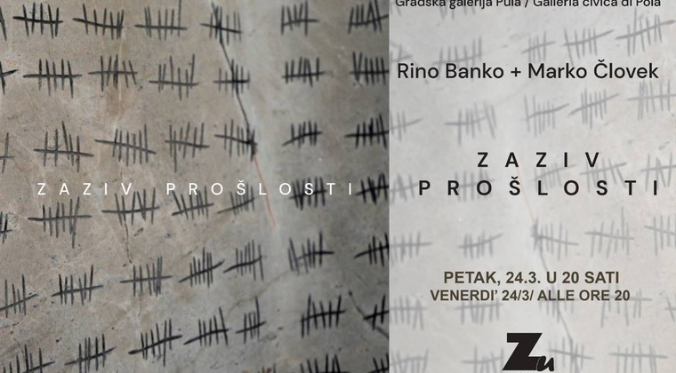 Izložba Zaziv prošlosti u gradskoj galeriji Pula