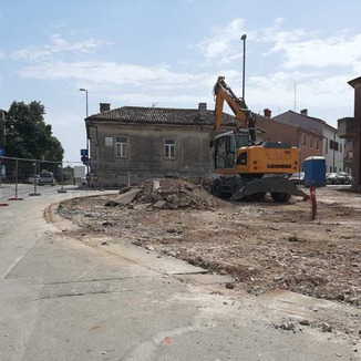 Počinje izgradnja parkirališta na raskrižju Ulice Joakima Rakovca i Pazinske
