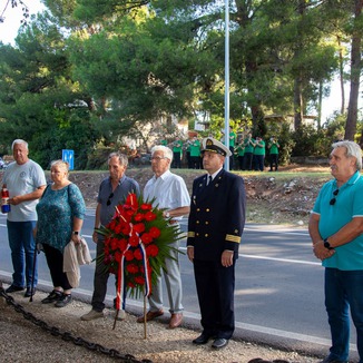 Položen vijenac povodom Dana spomena Grada Pule