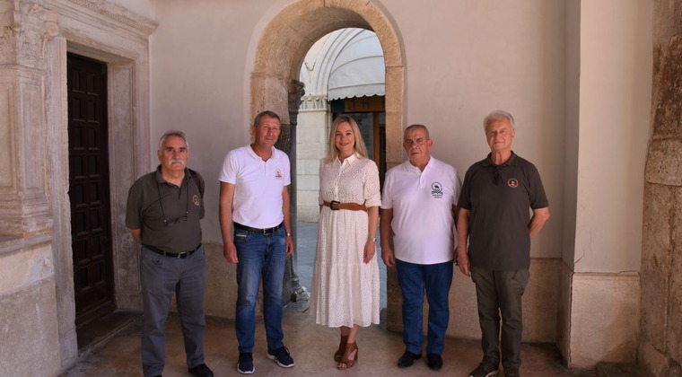 La Vicesindaca ha ricevuto i rappresentanti del Corpo degli Ufficiali Croati - Unione delle Associazioni