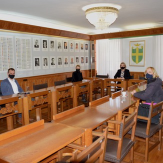 Elena Puh Belci na radnom sastanku s Udrugom Glas poduzetnika