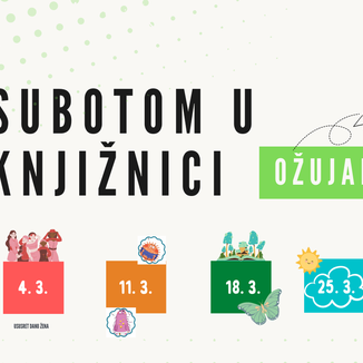 Subotom u knjižnici -ožujak