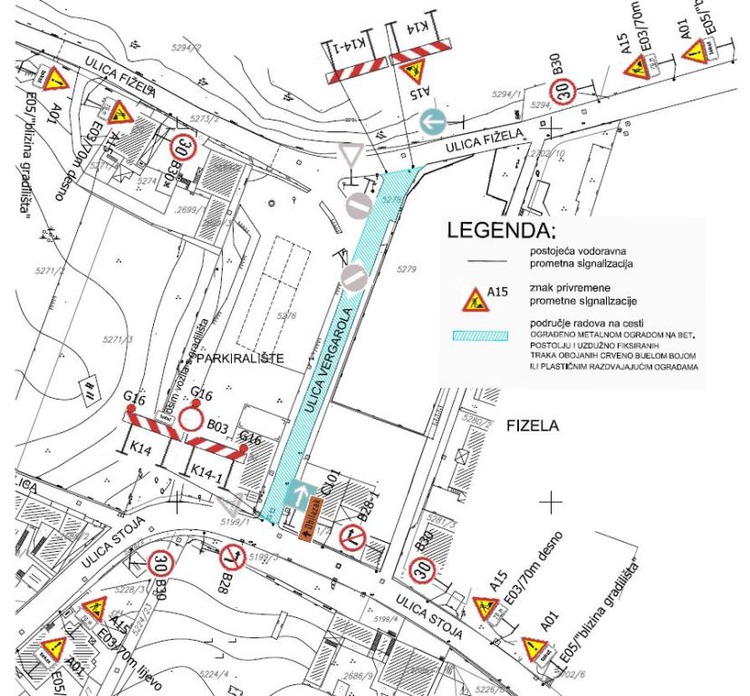 Privremena regulacija prometa