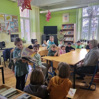 U knjižnici Osnovne škole Monte Zaro obilježen Svjetski dan čitanja naglas