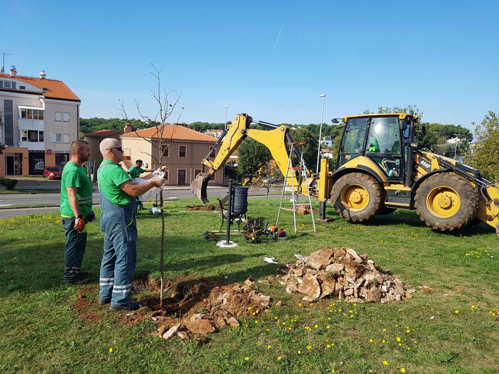 Sadnja Stabala U Sklopu Akcije Zasadi Drvo Ne Budi Panj Grad Pula