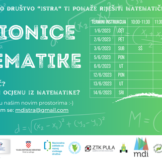 Radionice Matematičkog društva Istra